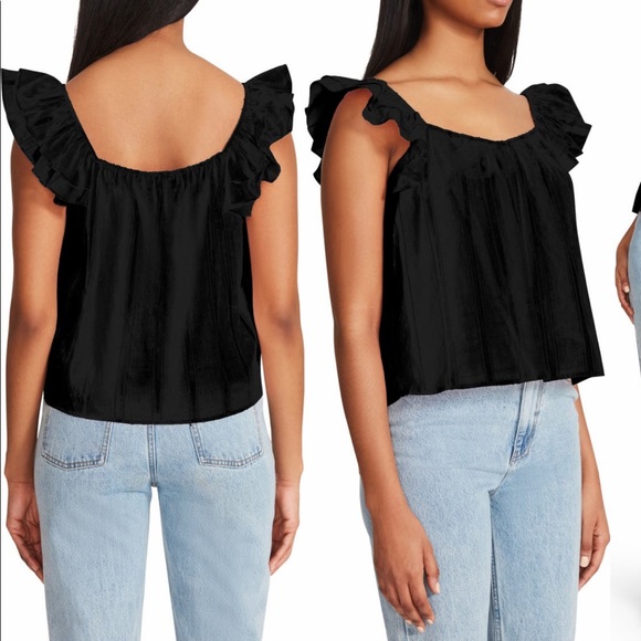 bb dakota by steve madden head over heels cotton top - Picture 2 of 4